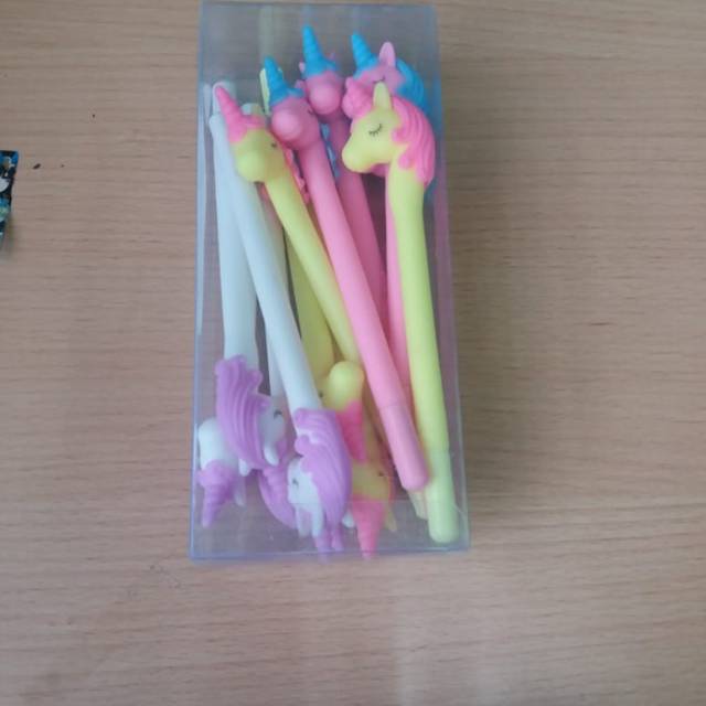 

Salee ..12pcs Pen Unicorn / Pulpen Unicorn