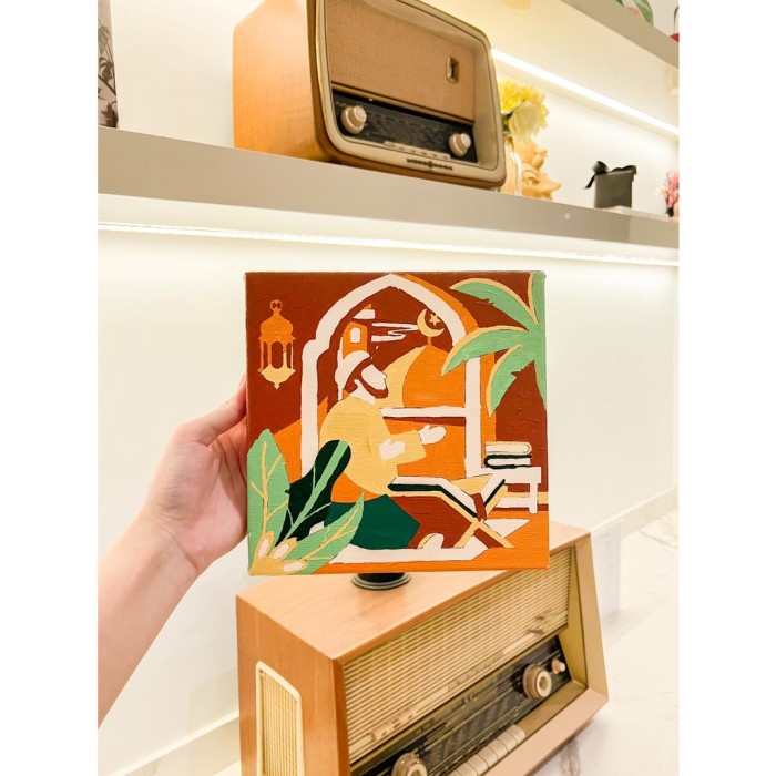 

Produk Terbaru Paint By Number [Faith] Bypainters 20X20Cm Canvas Painting Kit
