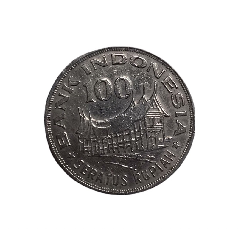 UANG KOIN INDONESIA 100 RUPIAH WAYANG (1978) LANGKA