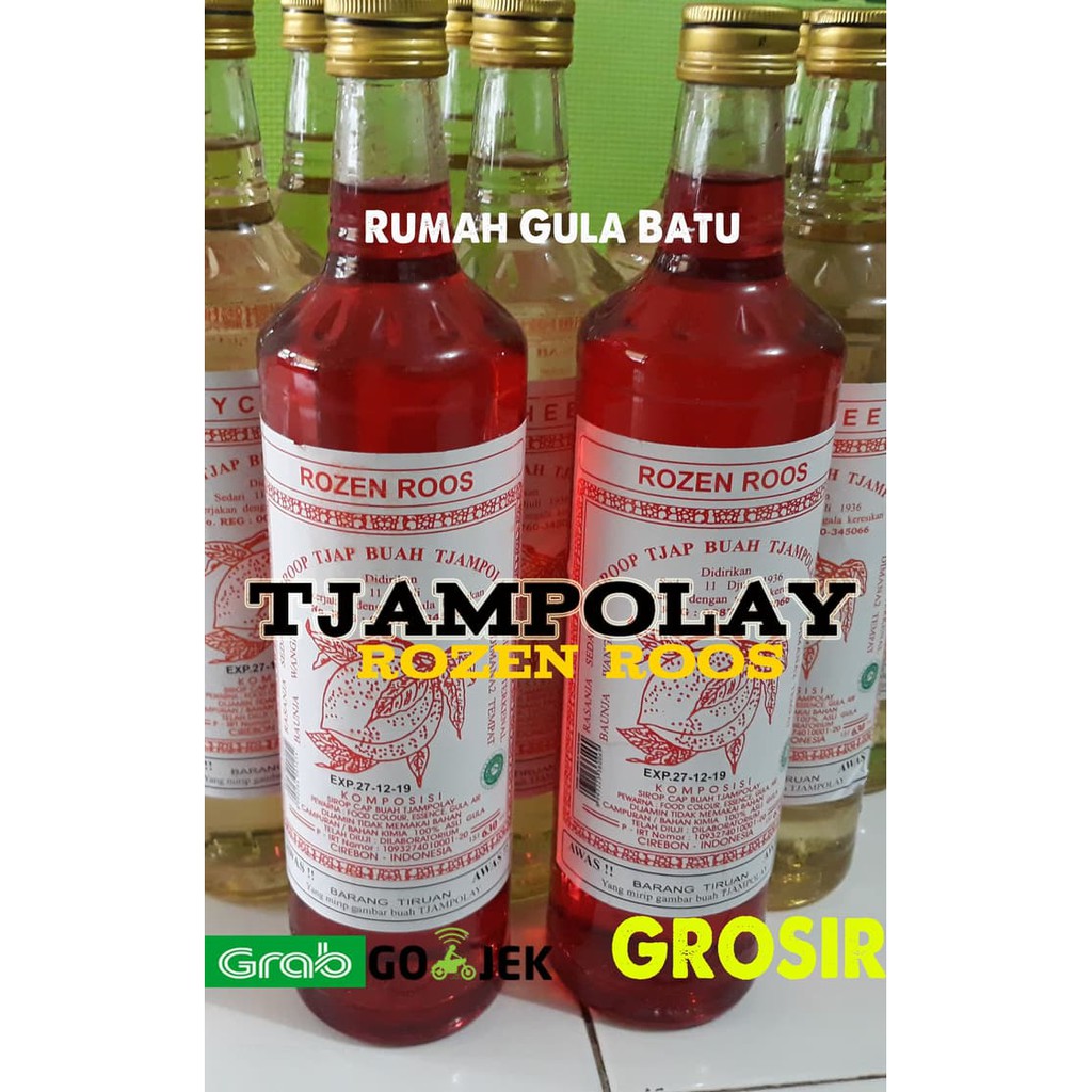 

Sirup Tjampolay | Campolay | Rozen Roos | Aroma Khas | 630ml