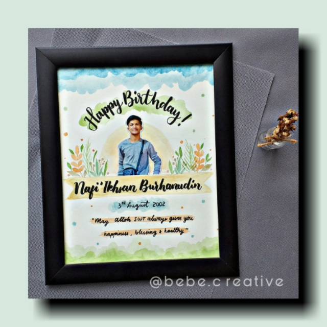 

KADO UNIK LETTERING | KADO WISUDA, ULTAH, KENANG-KENANGAN DLL