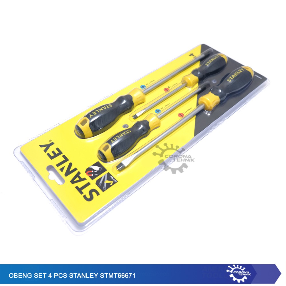 STANLEY - Obeng Set 4 Pcs STMT66671