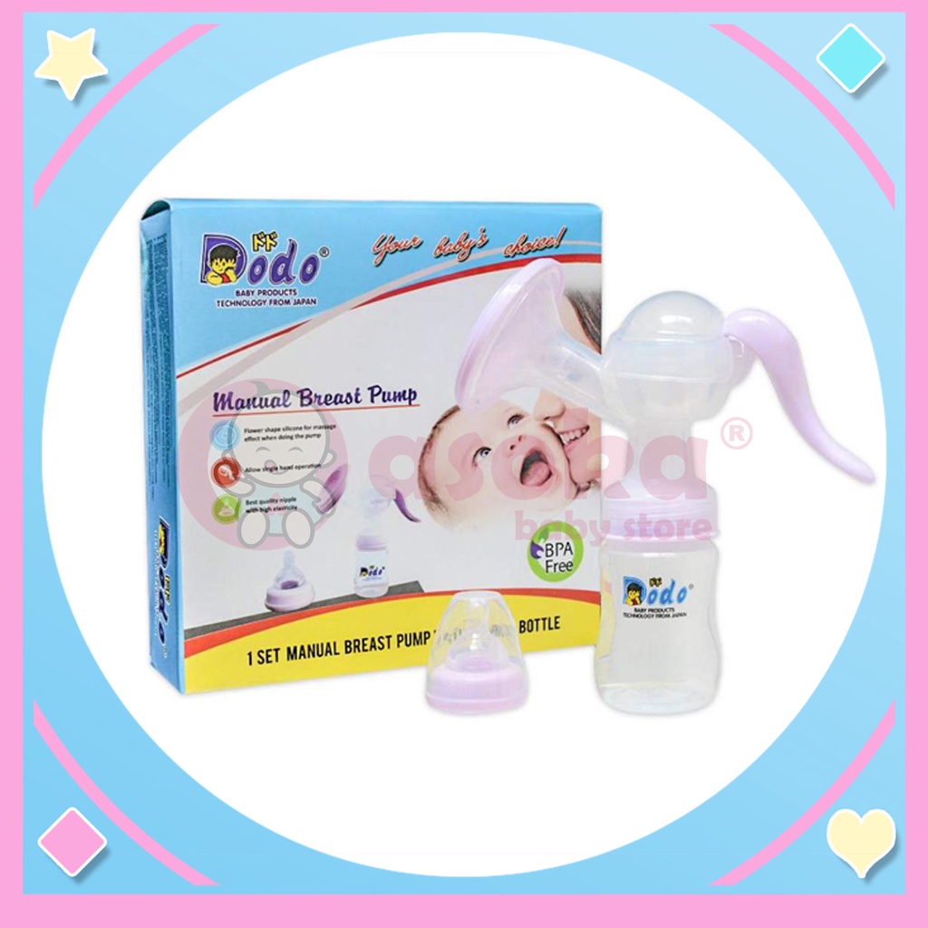 Dodo Breast Pump Manual DAC055 Pompa Asi Manual ASOKA