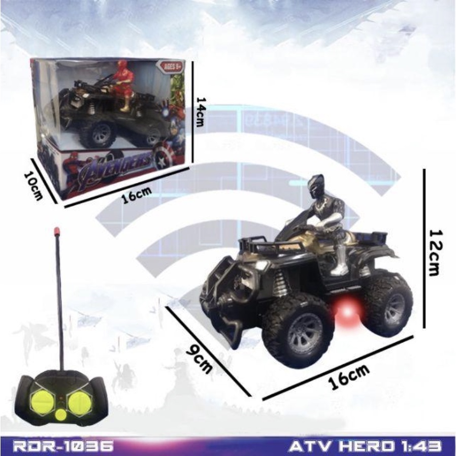 PROMO RDR1036 ATV Super Hero Mainan Anak Mobil Remote Kontrol Radio Control  RADAR