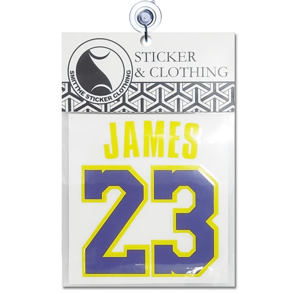 Stiker Lebron James 23 2W Logo Cutting Sticker