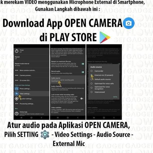 ► Microphone Mic Clip On 6 METER 3.5mm TRRS 4 Pole Smartphone HP ❈