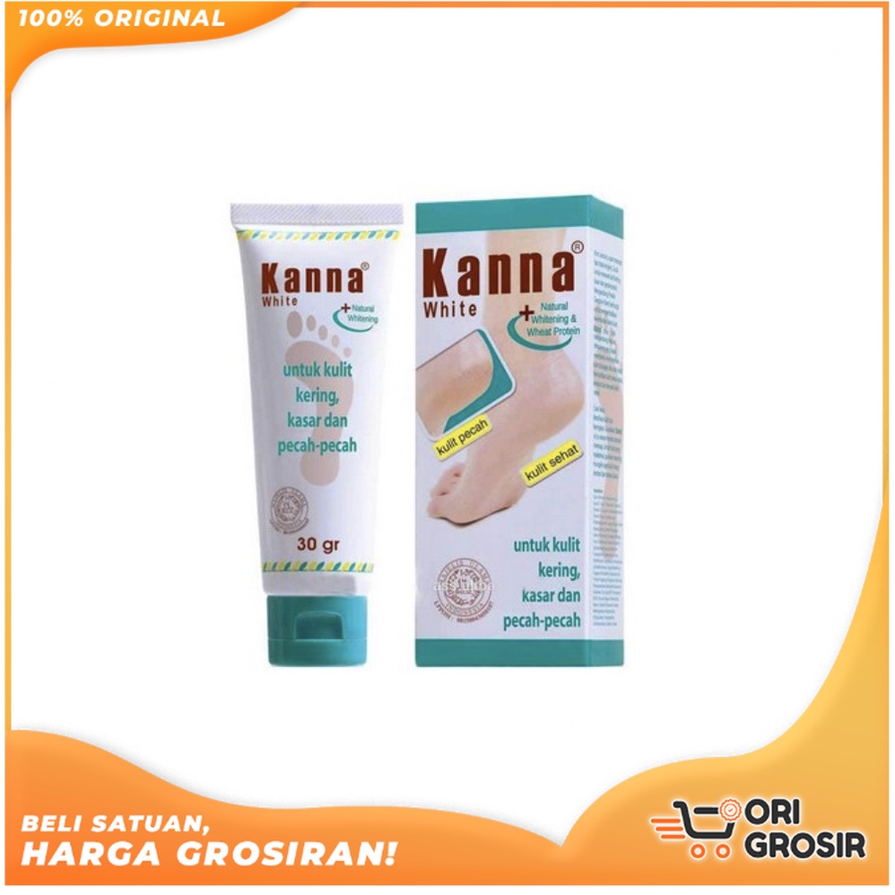 ORI Grosir KANNA Krim Kaki | Kanna White | Kanna Krim Lembut