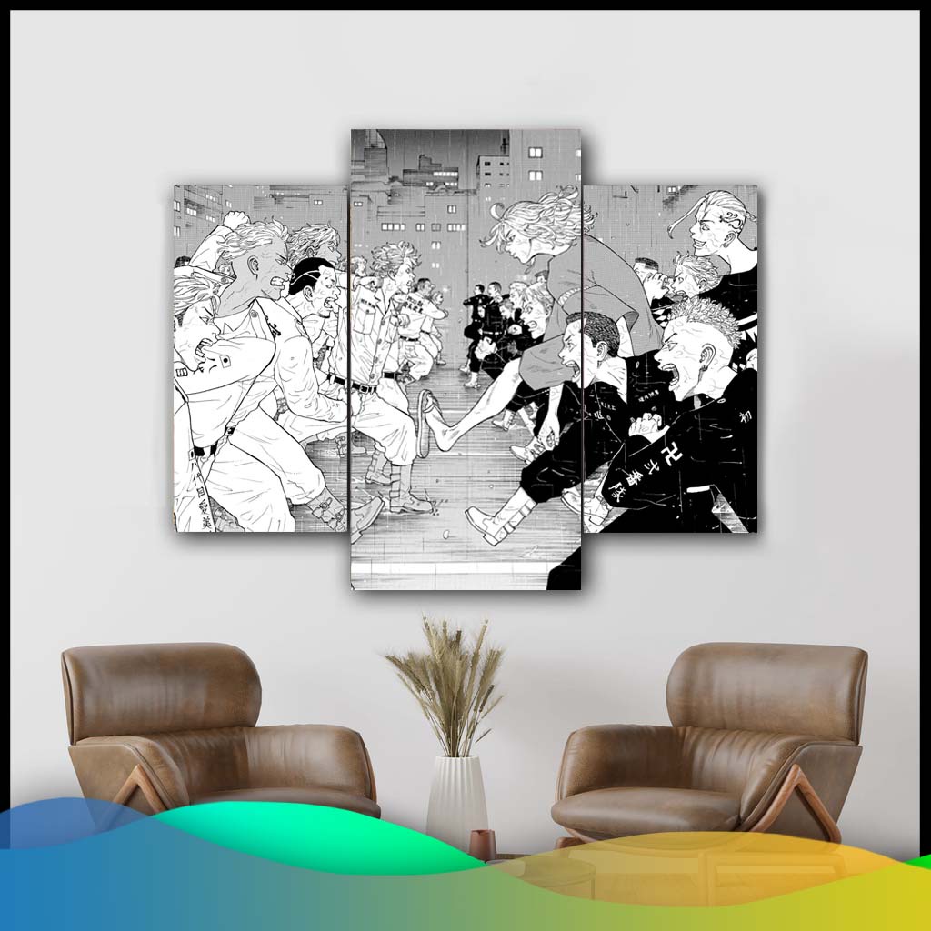 Hiasan Dinding Anime / Hiasan Dinding Tokyo Revengers 1 Set