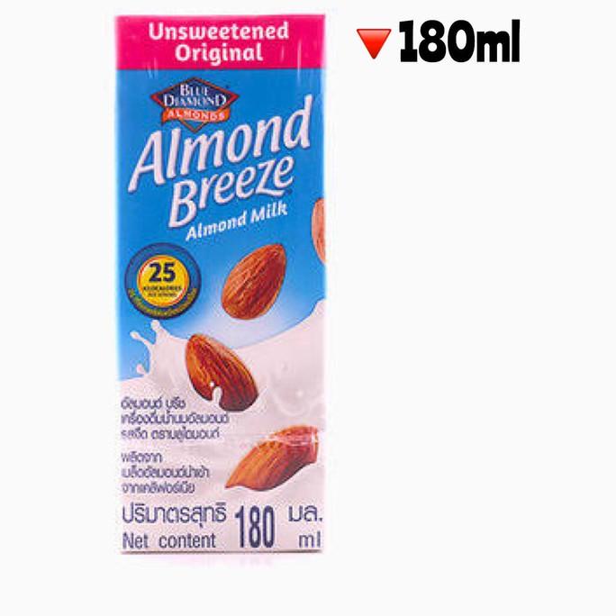 

populer] Blue Diamond Susu Almond Breeze Rasa Unsweetened Original | 180ml