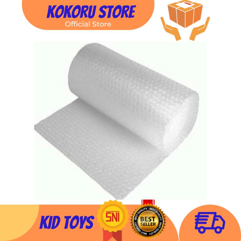 

Tambahan Bubble Wrap untuk Packing