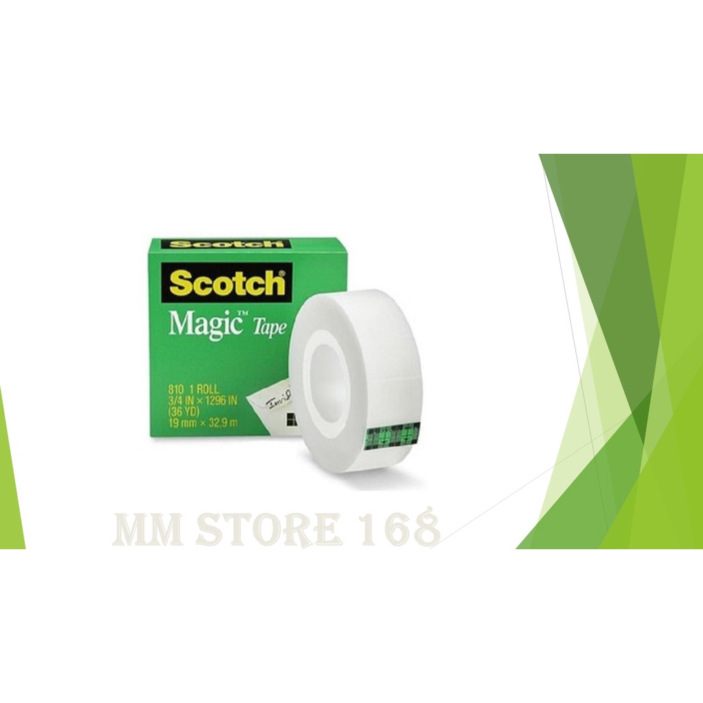 

Selotip / Isolasi / Cellotape / Isolatip Scotch Magic Merk 3M Type 810