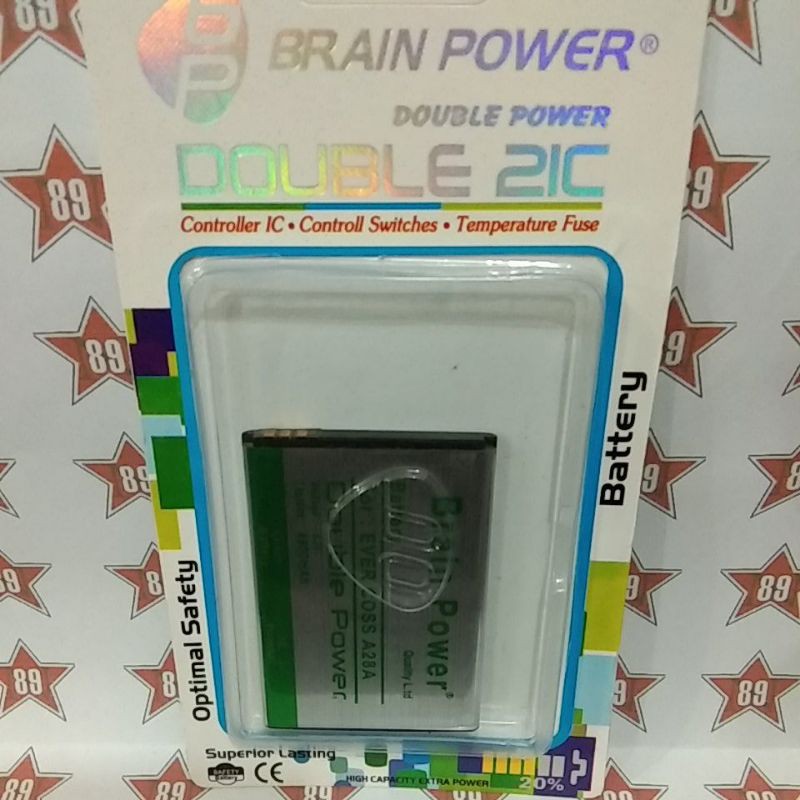 Battery batre Evercross A28A Brain power