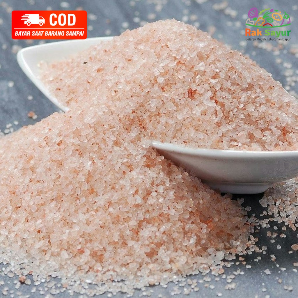 

Garam Himalaya Premium 100gr Original Herbal Himalayan Pink Rock Salt Rak Sayur Padang