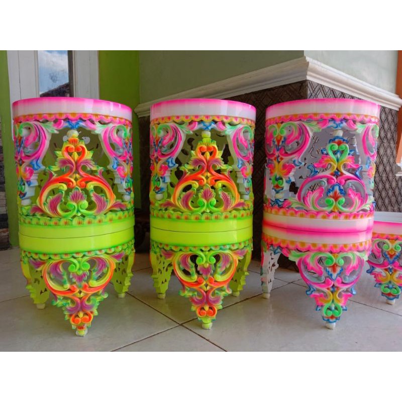 tebok ukir pleci air brush