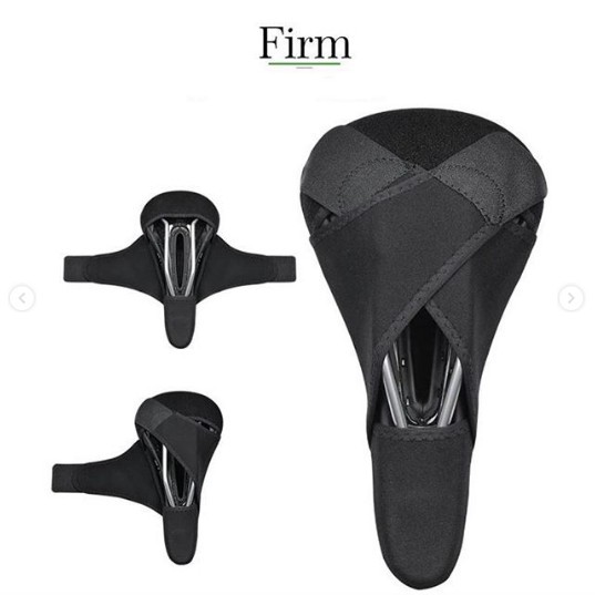 SDI Sadel Sepeda Sport MTB Empuk Rockbros Cover Jok Sadel Sepeda Liquid Silicone Gel Silicone Gel Cushion PU Leather Breathable Silica Gel Mat Race LF1034 YF-1034 TaffSPORT Shock Absorbing - YP081 AMT