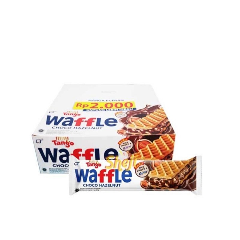 

TANGGO WAFFLE 25GR, 1BOX ISI 12PCS