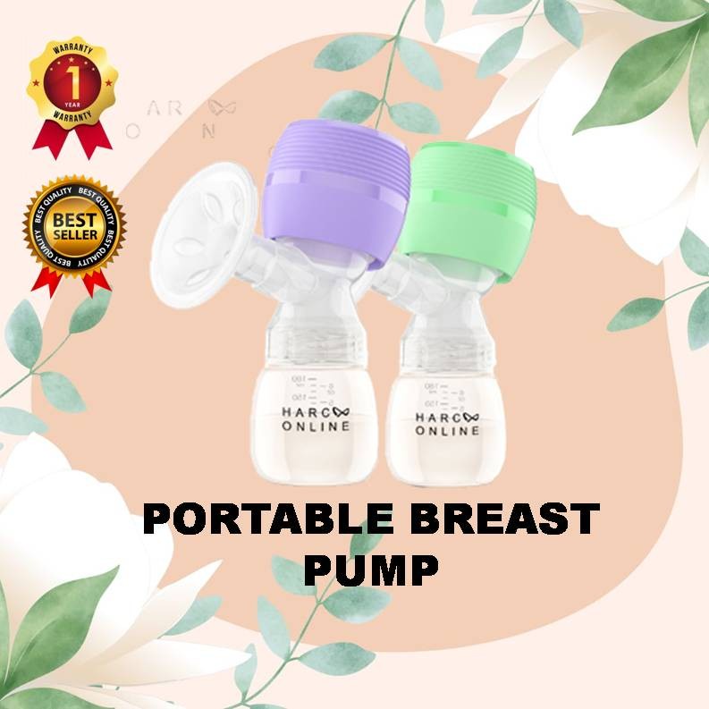 Pompa Asi Single Elektrik Breast Pump Millk Rechargeable Portable RH OPO