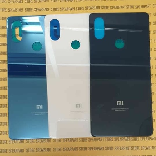 Backdoor Back Door Tutup Belakang Batrei Xiaomi Mi8 Mi 8 SE ORI bahan Kaca
