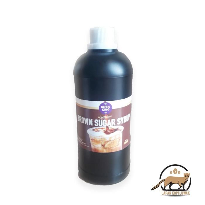 

Brown Sugar Syrup Merk Boba King 1 Liter 065