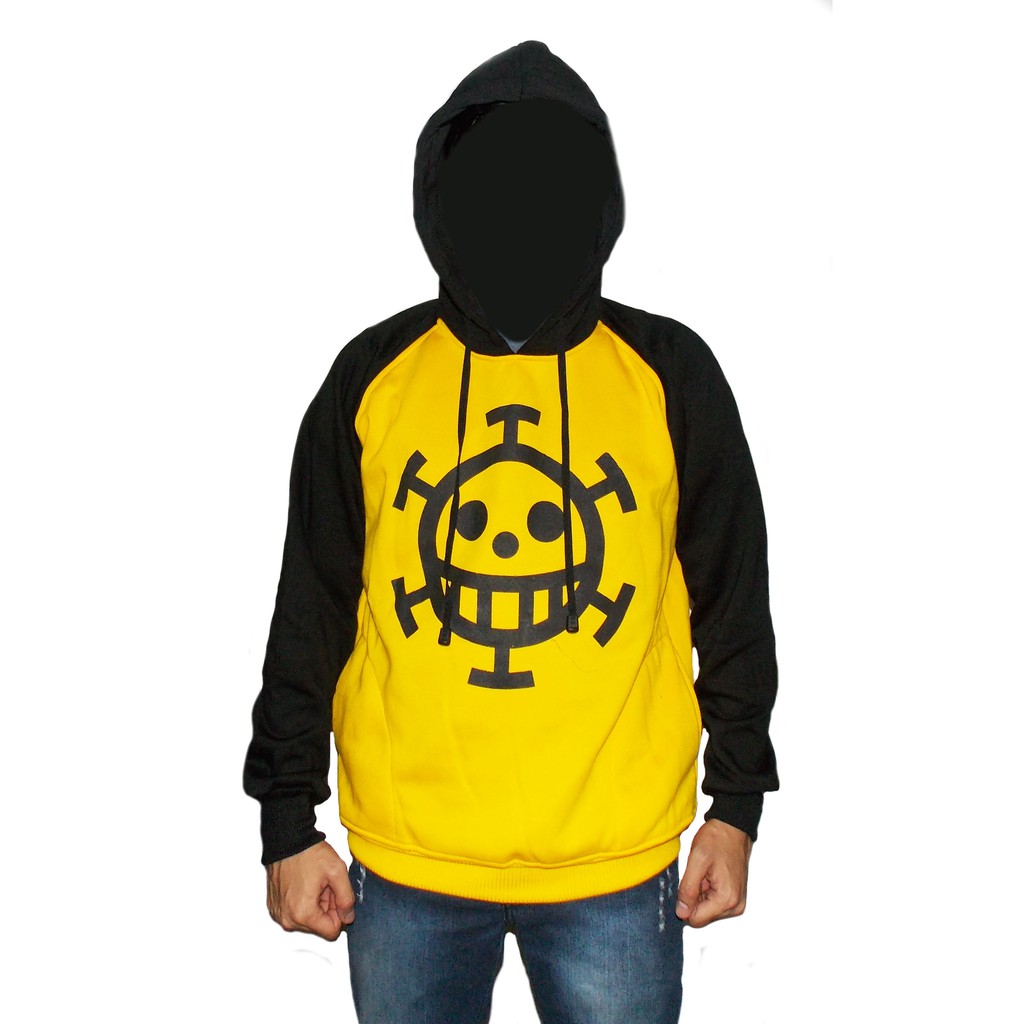 JAKET ANIME ONE PIECE TRAFALGAR LAW HOODIE - SWEATER HOODIE TRAFALGAR LAW - JAKET TRAFALGAR LAW D ROGER - CORAZON - LUFFY