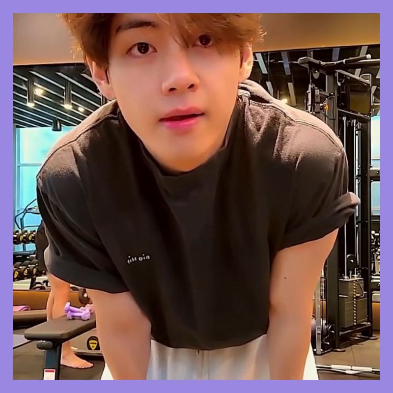 BIGHIT CREW TSHIRT - KAOS BIGHIT TAEHYUNG BTS - Lengan Pendek - Lengan Panjang