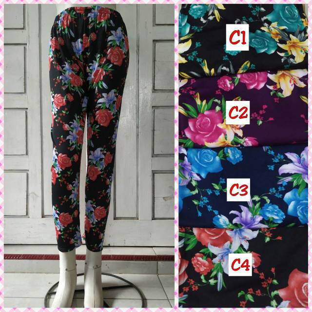 Celamis Celana Dalaman Gamis Perempuan / Legging Panjang Pendek Motif Wanita / Lejing Kulot Cewek / Leging HYGET