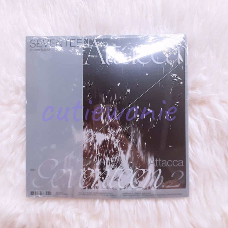 ALBUM SEVENTEEN ATTACCA SEALED OP2 POSTER HIP HOP TEAM SVT KPOP
