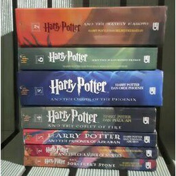 Novel harry potter original gramedia buku 1-7