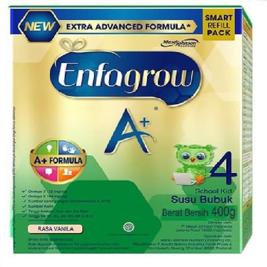 

ENFAGROW A 4 VANILA VANILLA SUSU BOX 400G 400 G