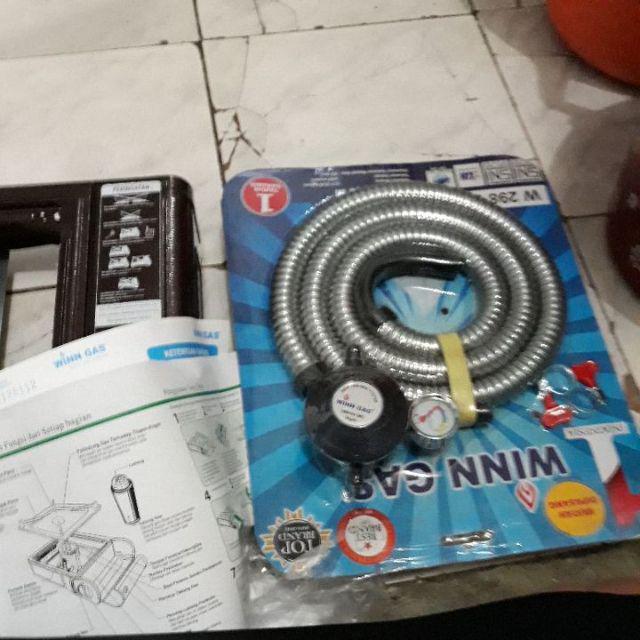 Winn Gas W-289m Selang & Regulator Paket