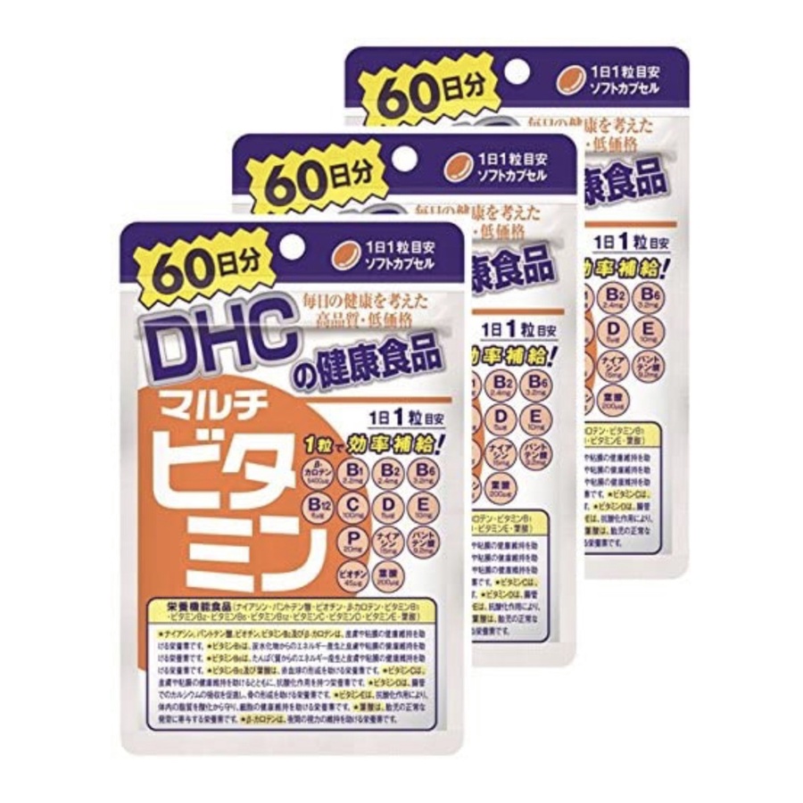 Jual DHC Multivitamin 60 Days JAPAN Asli Jepang 60 Capsules | Shopee ...