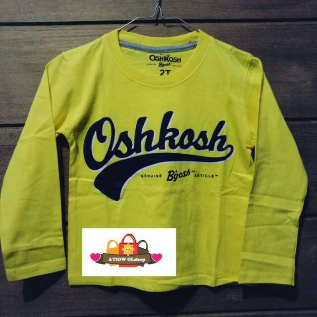 KAOS OSHKOSH ANAK LENGAN PANJANG