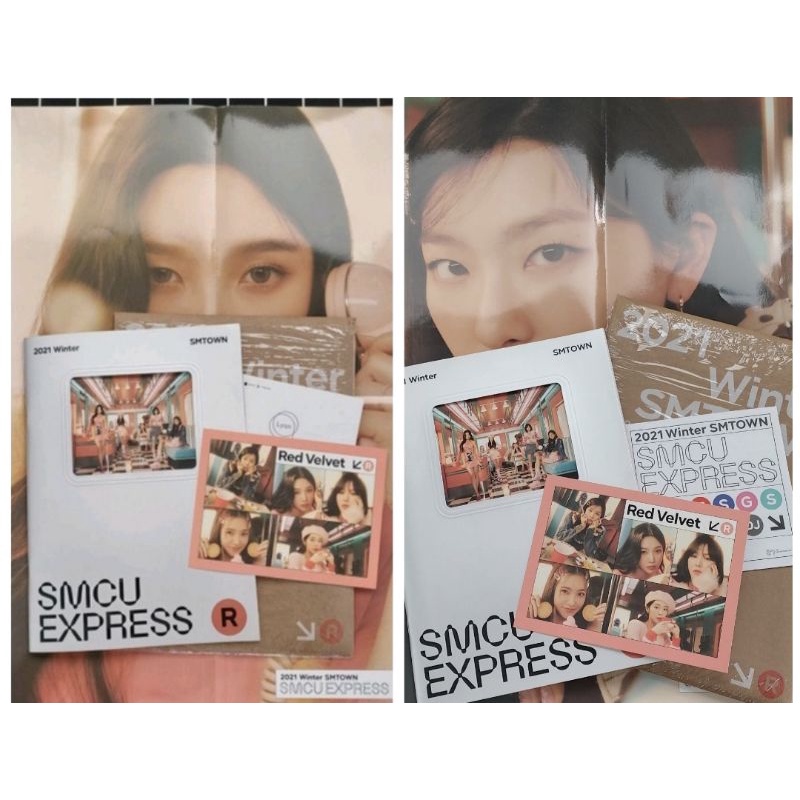 Red Velvet Redvelvet - Seulgi Joy Poster Postcard SMCU Winter SMTown Album Grup ver.