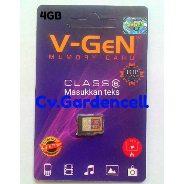 V-GEN  4GB ORIGINAL MEMORY