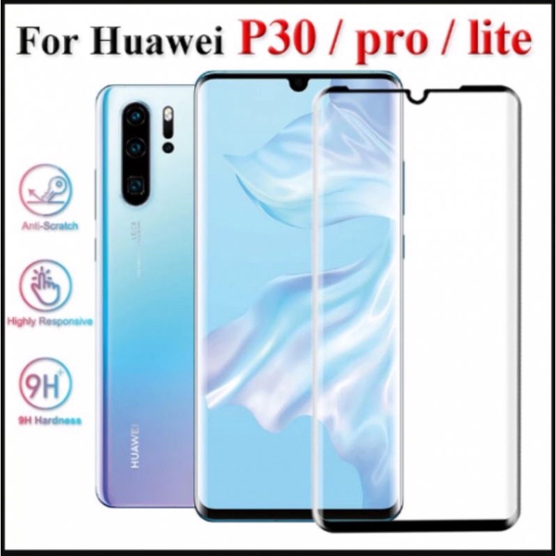 Antigores Tempered glass Full glue HUAWEI P30 Pro / P30 / P30 Lite