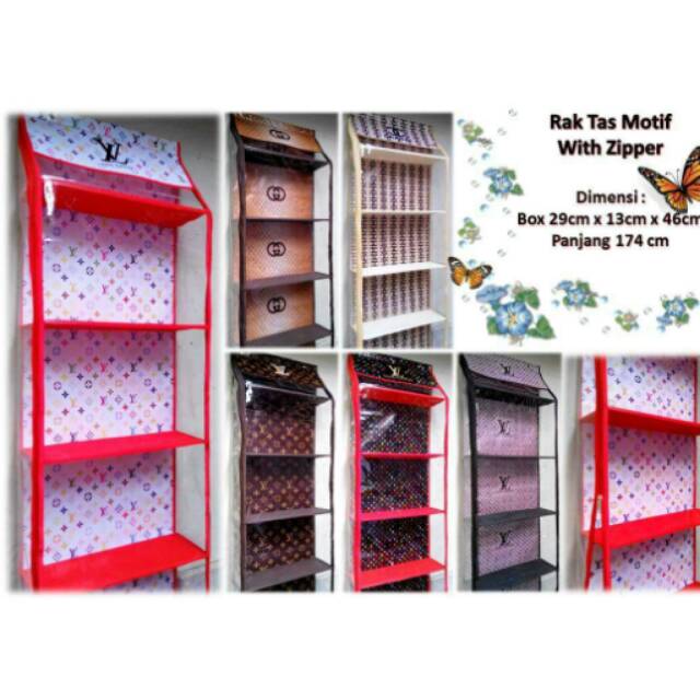 rak tas gantung/tempat tas/rak tas /rak gantung tas