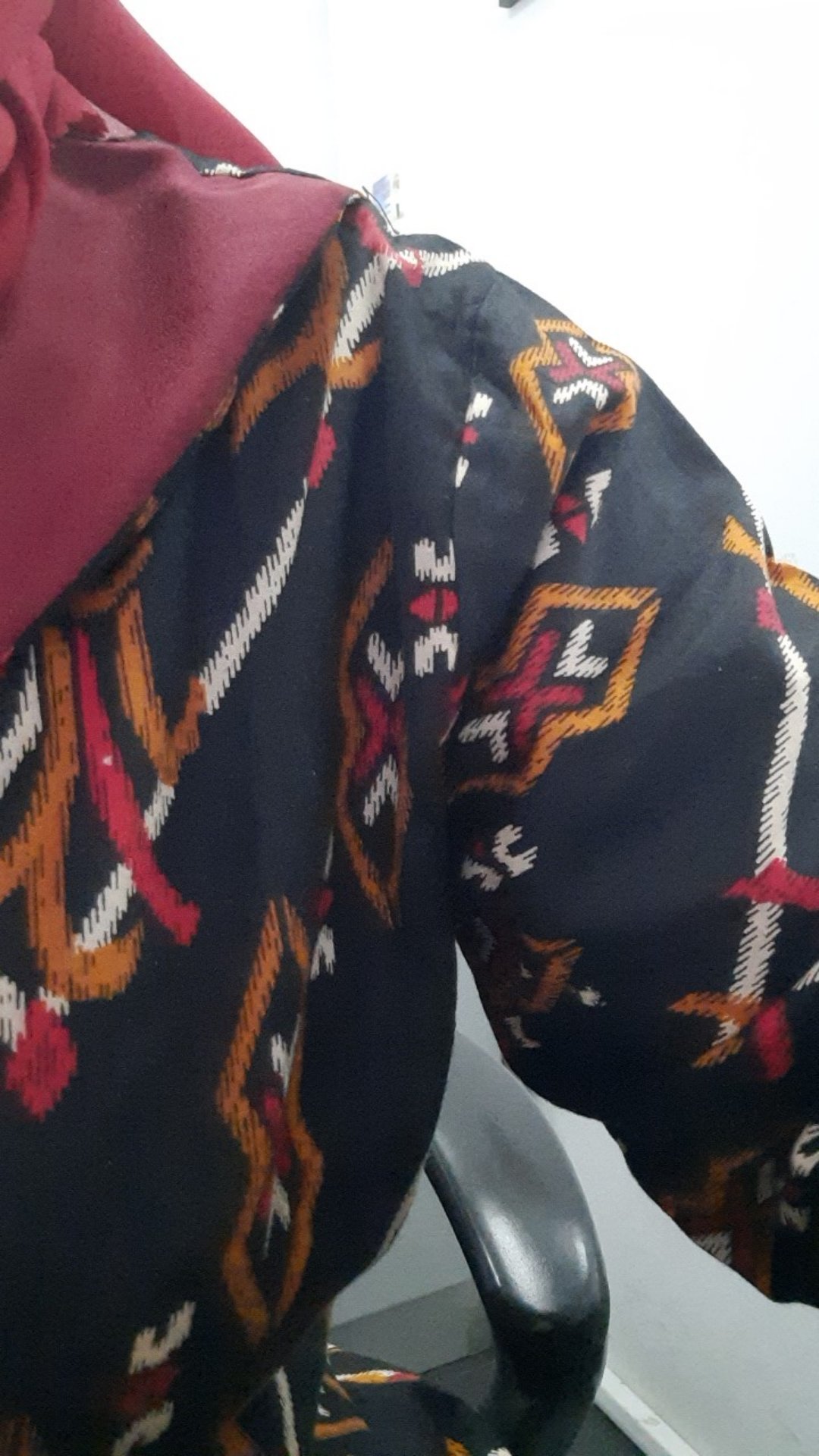 Batik Wanita Asj Sa Hrb026 Kenongo Kemeja Tosca Pendek