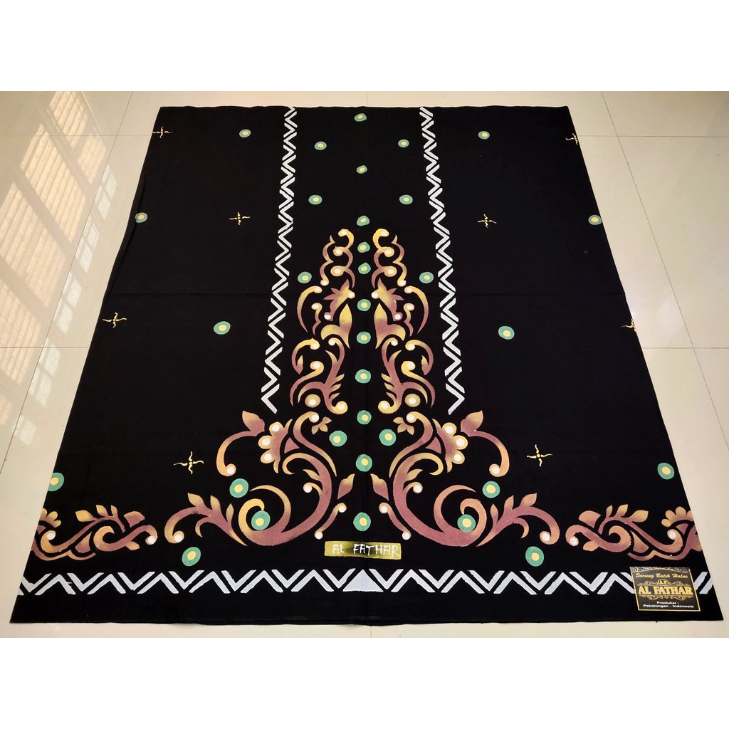 Sarung Batik Lukis Motif  Jalu Gradasi - Sarung Sujiwo Tejo - Pekalongan