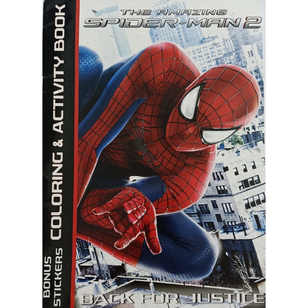 Buku Mewarnai & Aktivitas/ Coloring Book Marvel Spiderman 2 