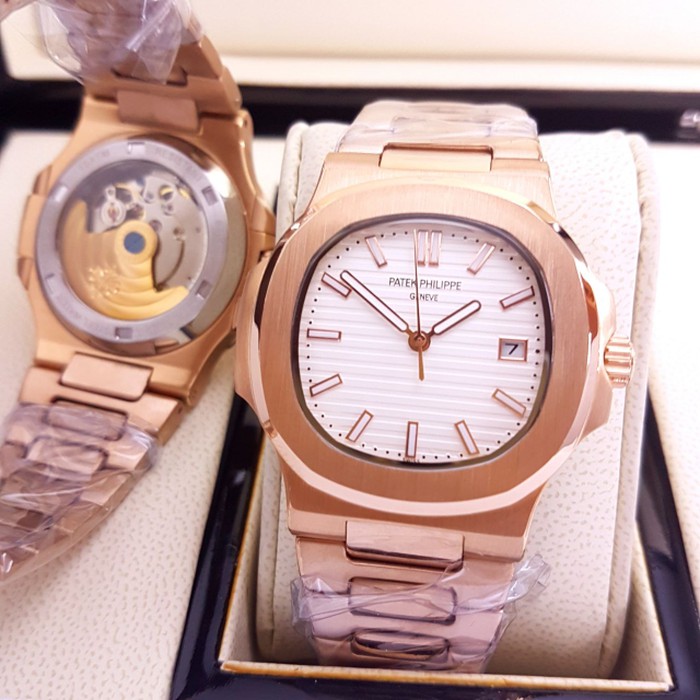 Best Seller! Jam Tangan Pria Patek Phillipe Nautilus 0010 Otomatis