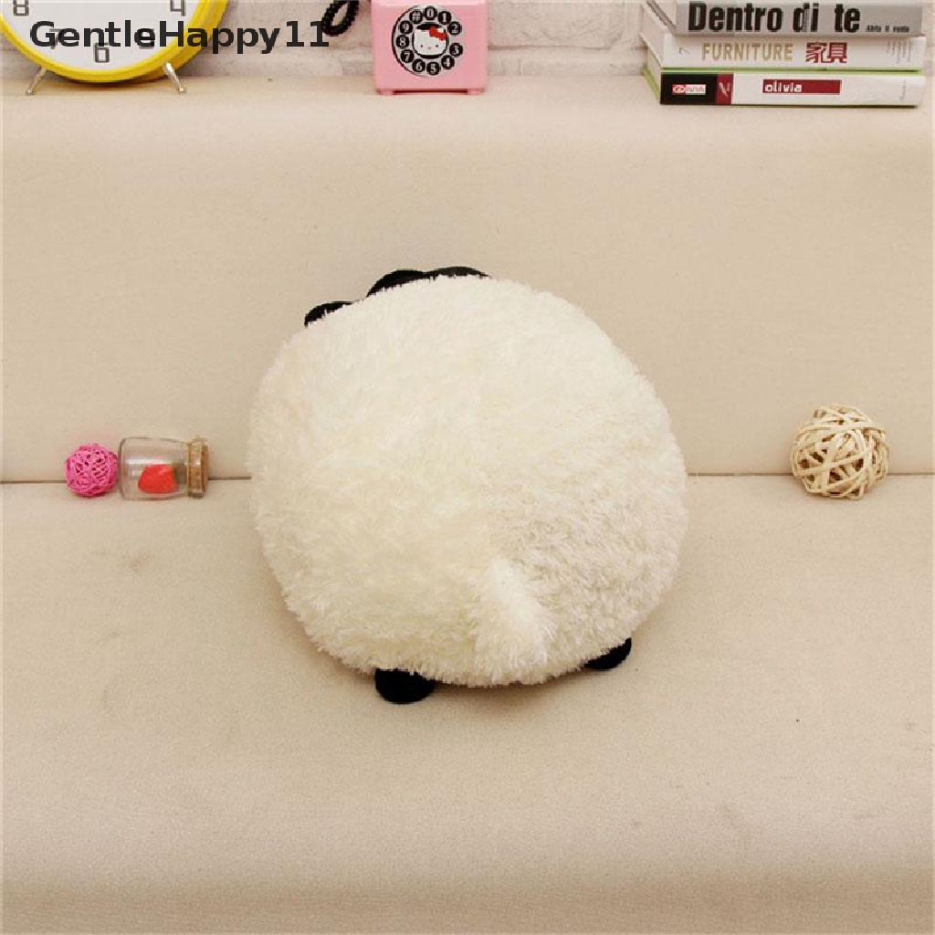 Gentlehappy Mainan Boneka Stuffed Plush Domba Warna Putih / Abu-Abu Untuk Bayi / Anak
