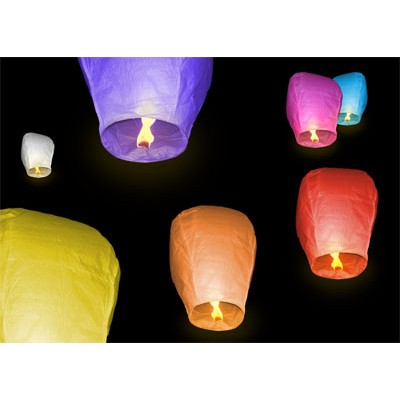 IKILOSHOP lampion terbang sky lantern lentera new year tahun baru ultah party