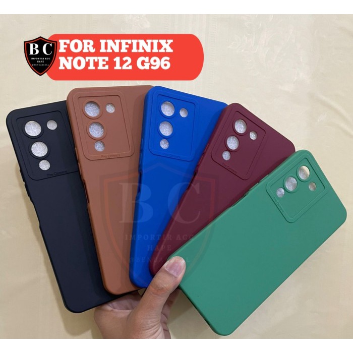 CASE INFINIX NOTE 12 G96 - SOFTCASE PRO CAMERA INFINIX NOTE 12 G96