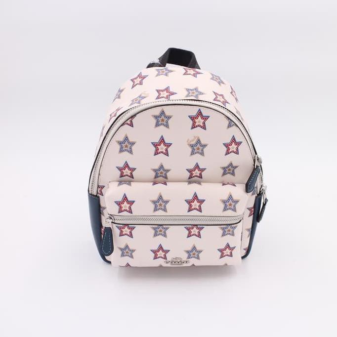 Kualitas Terbaik Tas Ransel Coach Original / Mini Charlie Backpack Star ON SALE