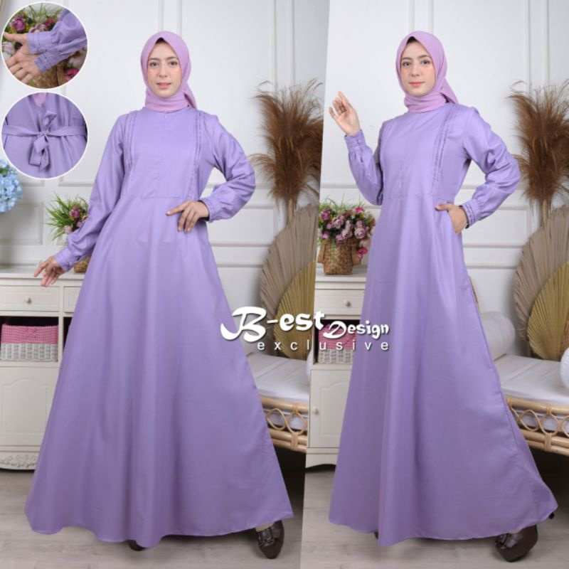 GAMIS DINAS KEKI PNS / GAMIS KHAKI / GAMIS KEKI/ GAMIS PDH / PEMDA / TOYOBO-Lila