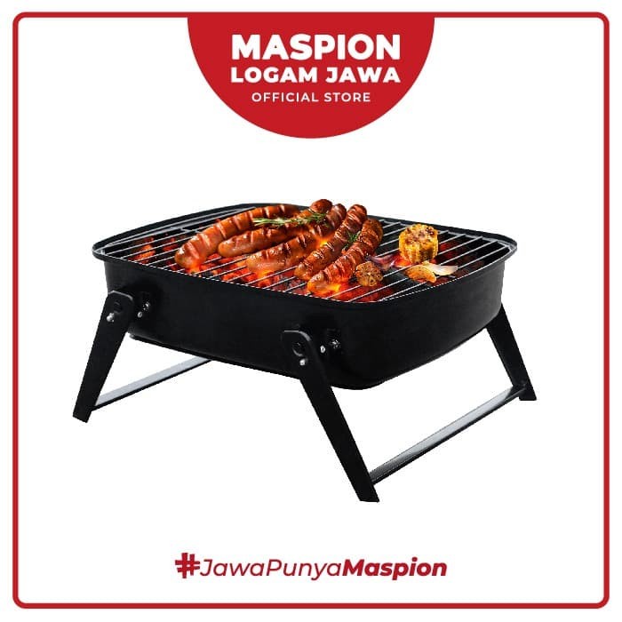 MASPION Panggangan Montana BBQ Grill 36 x 30 cm BBQ Alat Panggang