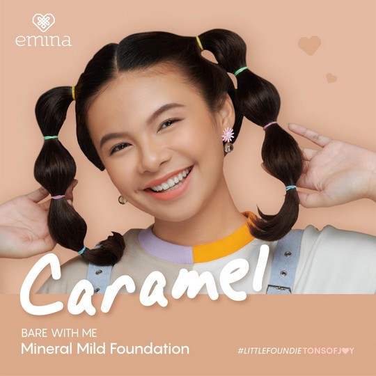 ⭐ BAGUS ⭐ EMINA BARE WITH ME MINERAL MILD FOUNDATION 30ML |
