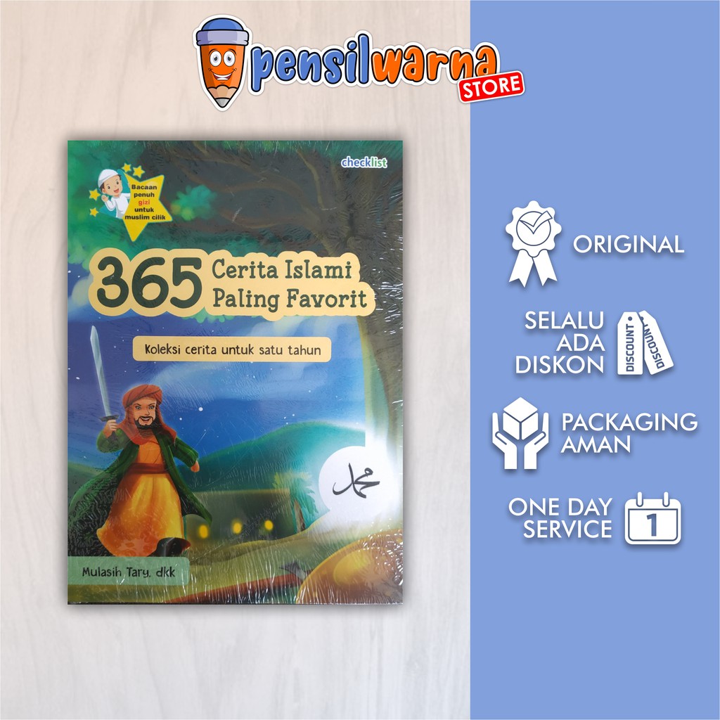 BUKU CERITA ISLAMI ANAK PAUD & TK : 365 Cerita Islami Paling Favorit