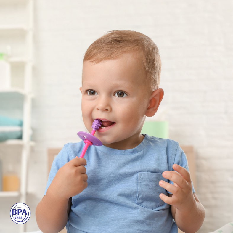 Baby Safe Gum Massage &amp; Tooth Brush Sikat Gigi Gusi Bayi