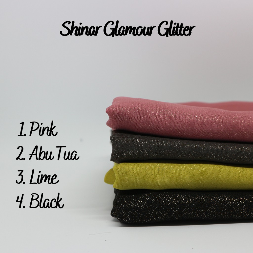 shinar glamour gliter bella squere / sinar glamour / shinar glamor / hijab jilbab krudung segiempat-1